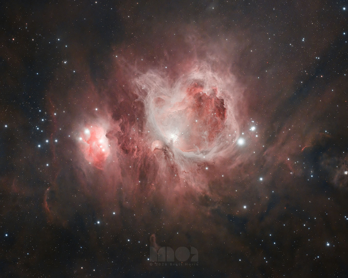 Orion Nebula from Bortle 9